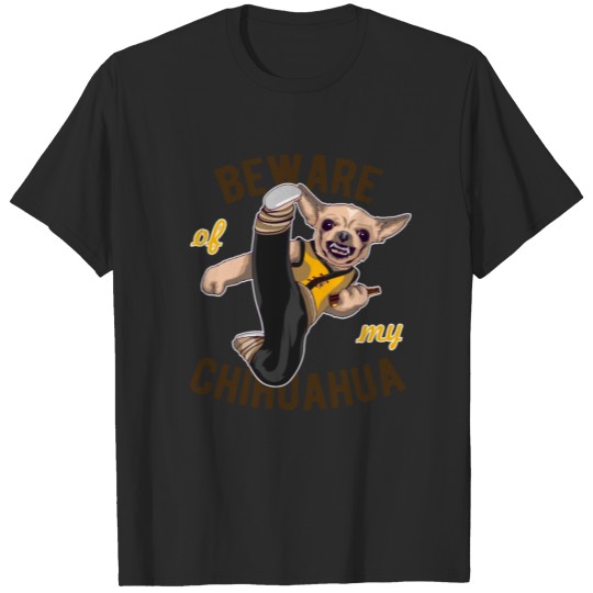 Discover Beware Of Chihuahua T-shirt