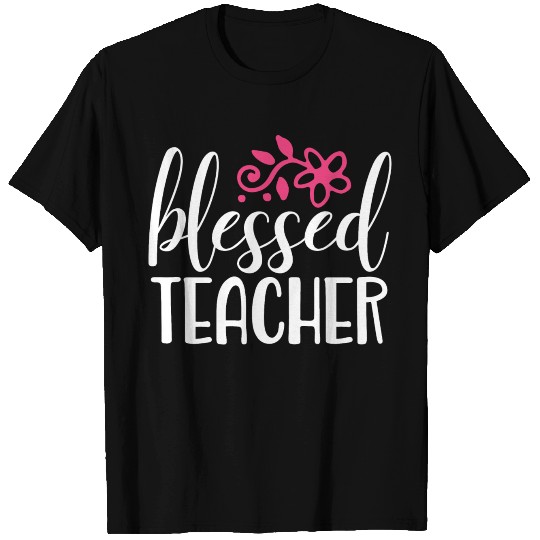 Blessed Teacher, Thanksgiving Teacher Gift T-shirt