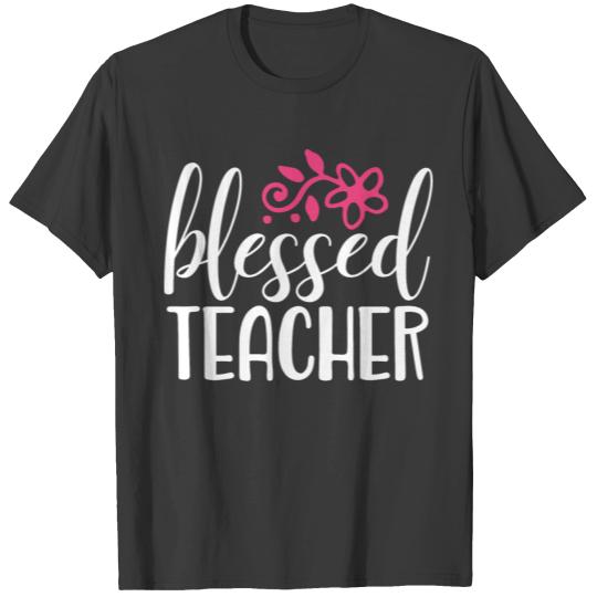 Blessed Teacher, Thanksgiving Teacher Gift T-shirt