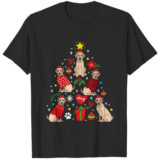 Discover Labrador Christmas Ornament Funny Tree Dog Lab Mom T-shirt