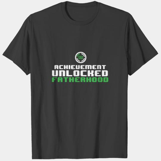 Fatherhood Unlocked - Expecting Dad Daddy Father T-shirt