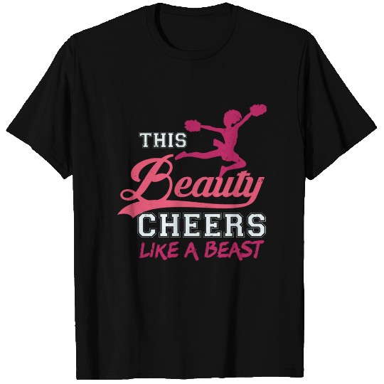 Cheerleader Beauty Beast T-shirt