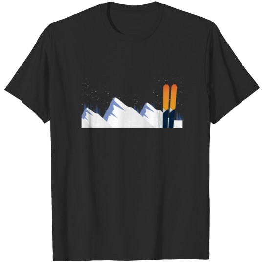 Discover Ski Board, for Skiing and Snowboard Lovers on Snow T-shirt
