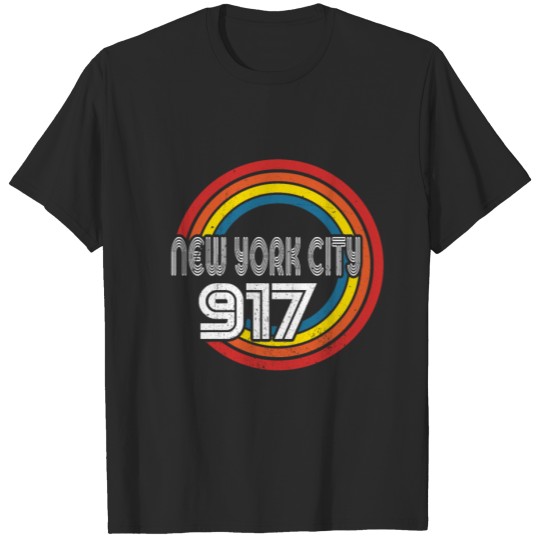 Discover Retro New York City NY Travel Visitor Gift Idea T-shirt