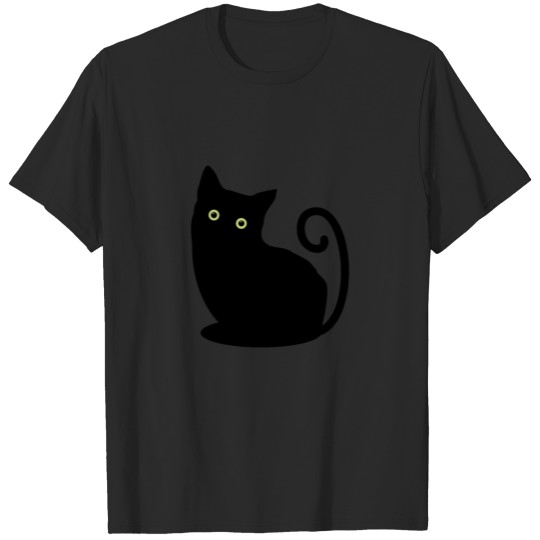 Discover Black cat T-shirt