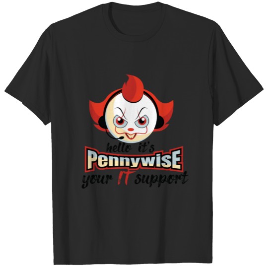 Discover Thriller Killer Clown Information Technology Merge T-shirt