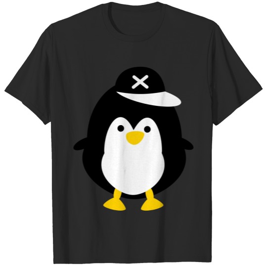 Discover Penguin with basecaps T-shirt