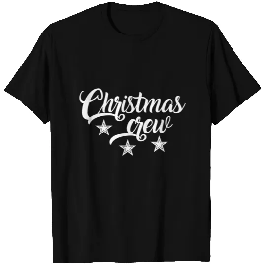 CHRISTMAS CREW TOP TEAM STARS OUTFIT T-shirt