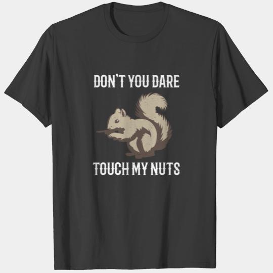 croissant squirrel climb tree Quote funny awesome T-shirt