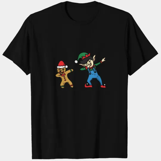 Elf&Ginger Bread Dab T-shirt