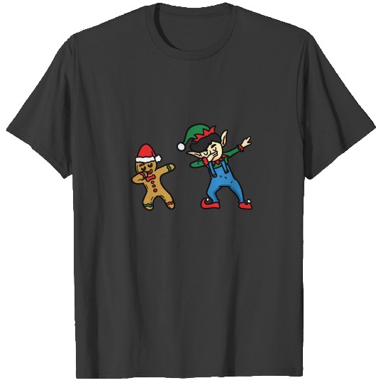 Elf&Ginger Bread Dab T-shirt