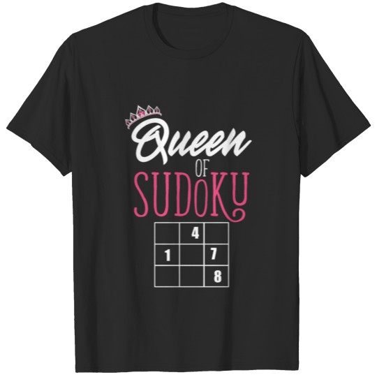 Discover Sudoku Queen T-shirt