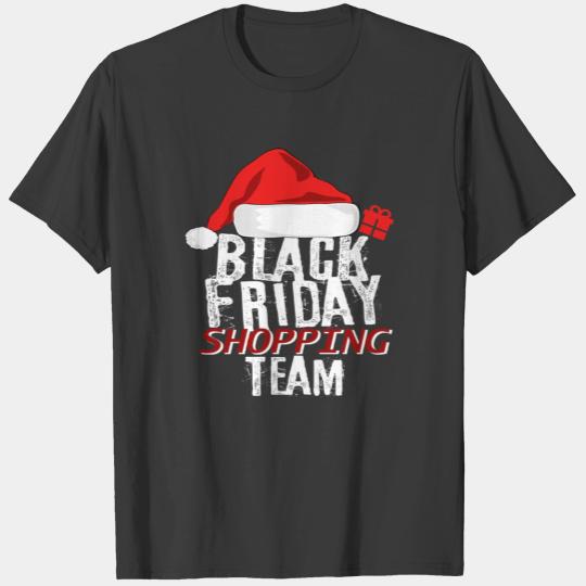 black friday shopping team T-shirt