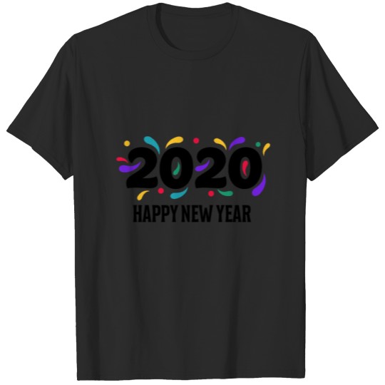 Discover Happy New Year 2020 -Calligraphy T-shirt
