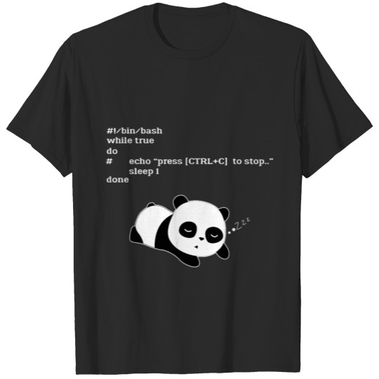 Programmer Sleep Funny T-shirt