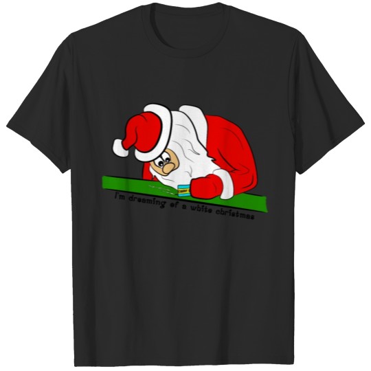 Discover Santa Clause white Christmas T Shirt tee idea T-shirt