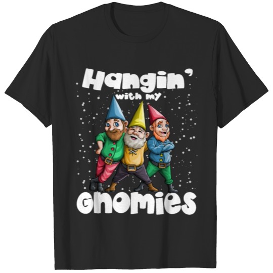 Discover Hanging with my Gnomies Gnome Ugly Christmas Lefse T-shirt