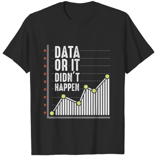 Discover Data Nerd Behavior Analyst Statistics Scientist T-shirt