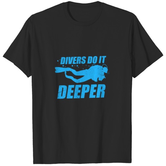 Discover Divers Do It Deeper T-shirt