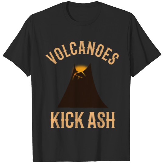 Discover VOLCANO / GEOLOGY: Volcanoes Kick Ash T-shirt
