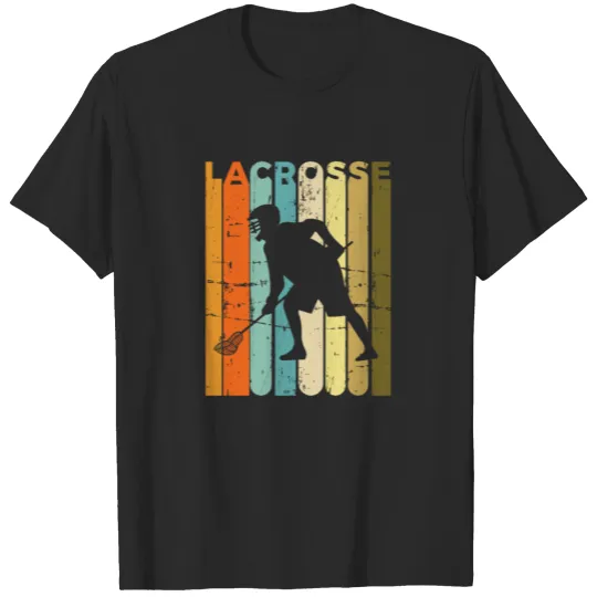 Retro Vintage 90s 80s Lacrosse Player Sayings T-shirt