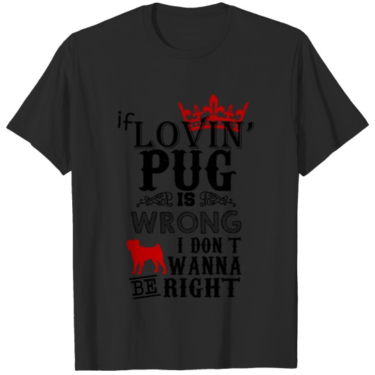 Discover Pug Love T-shirt