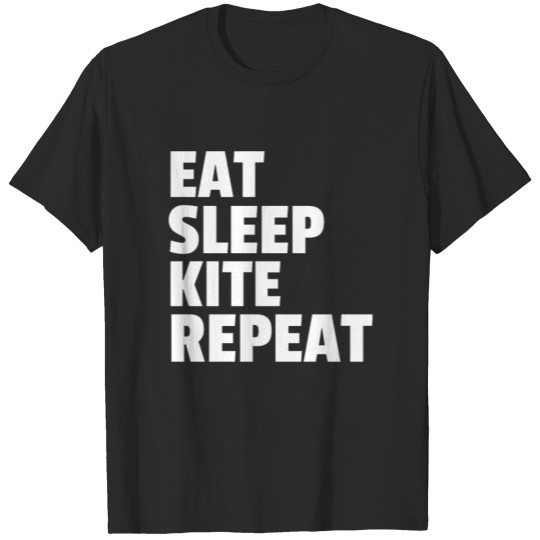 Discover Eat Sleep Kite Repeat T-shirt
