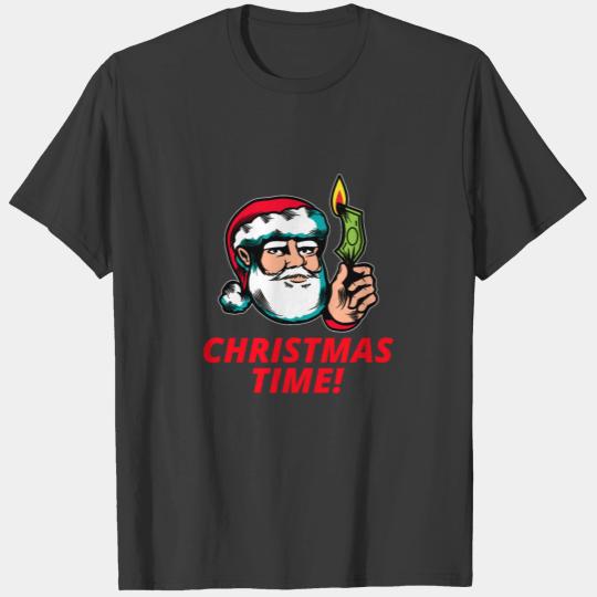 Santa Black Friday Christmas T-shirt