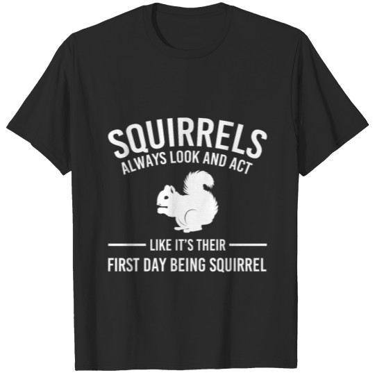 Discover croissant squirrel climb tree Quote funny awesome T-shirt
