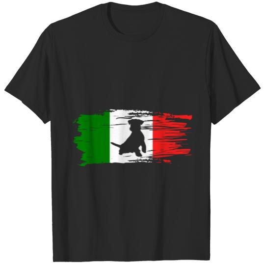 Discover Pup Golden Retriever Italy Country Gift T-shirt