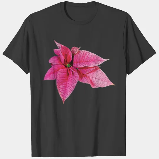 One Pink Poinsettia T-shirt