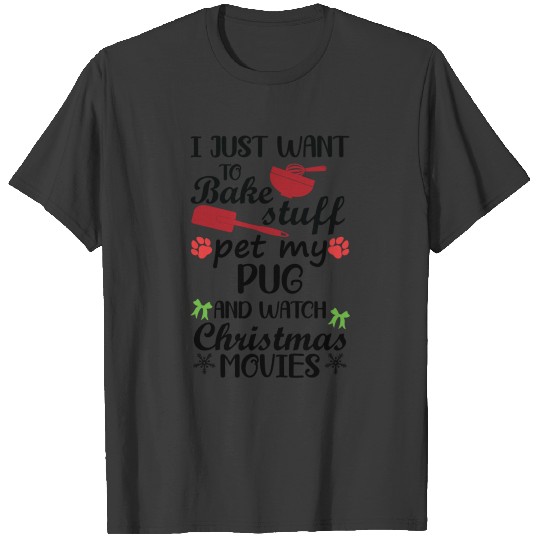 New Funny PUG And Special Christmas Design For You T-shirt