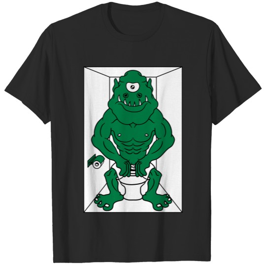 Discover Cyclops pee toilet T-shirt