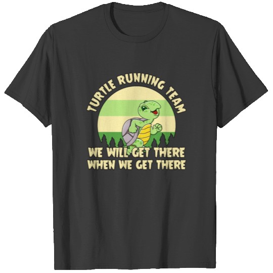 Turtle Running Team T-shirt