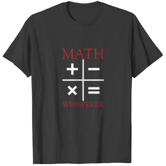 Math Gift & Math Nerd T-shirt