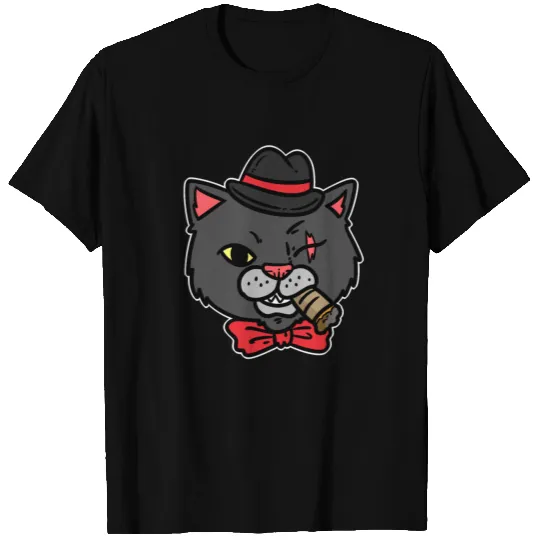 Gangster Cat Boss - Al Capone T-shirt