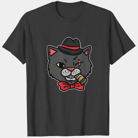 Gangster Cat Boss - Al Capone T-shirt