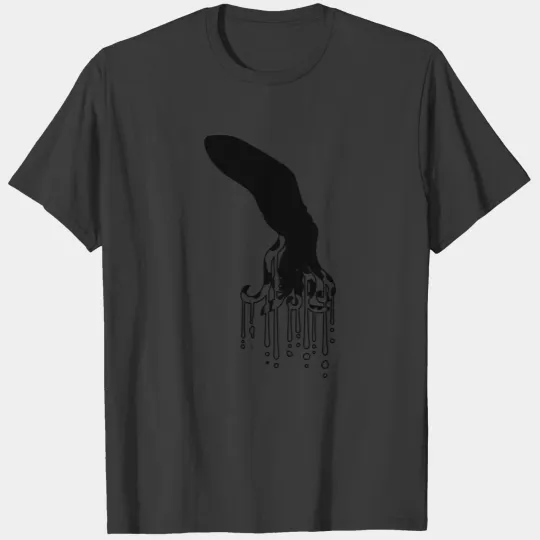 Drop octopus design T-shirt