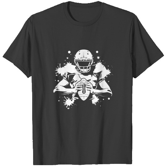 Discover American Football Quarterback Rugby T-shirt