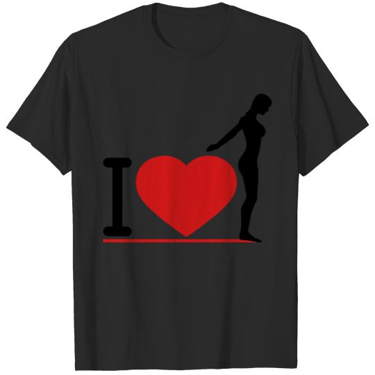 Discover I Love Diving T-shirt