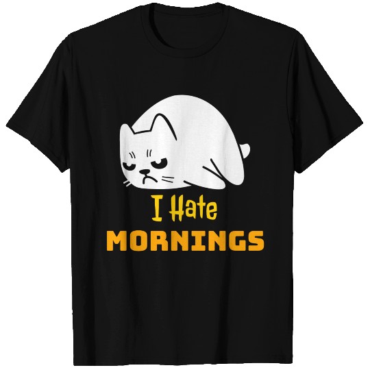 Grumpy Cat - I Hate Mornings T-shirt