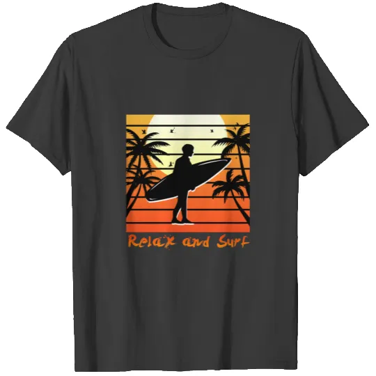 Surfing Surfing Surfing Wave Water Surfboard T-shirt