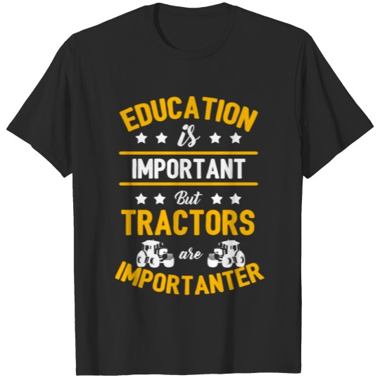 Discover Farmer Tracktor Landwirtschaft Geschenk Spruch Bäu T-shirt