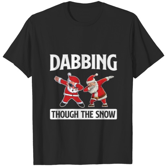 Discover Dabbing through the snow T-shirt