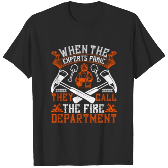 Discover Firemen Firefighter T-shirt