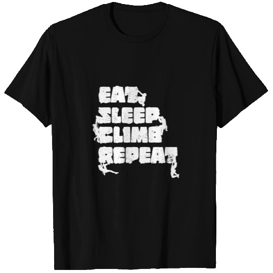 Climbing Bouldering Climber Carabiner Gift T-shirt