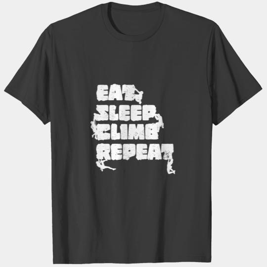 Climbing Bouldering Climber Carabiner Gift T-shirt