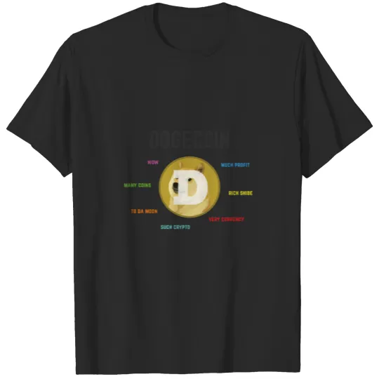 Discover Crypto Digital Currency Cool Technology Miner T-shirt