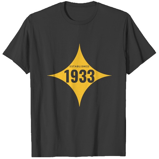 Pittsburgh Steeler Established 1933 Shirts 412 T-shirt