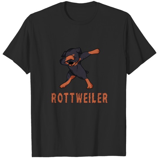 Discover Dabbing Rottweiler Design / Dog Gift T-shirt